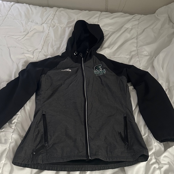 adidas Jackets & Blazers - Adidas Black Mesh Jacket